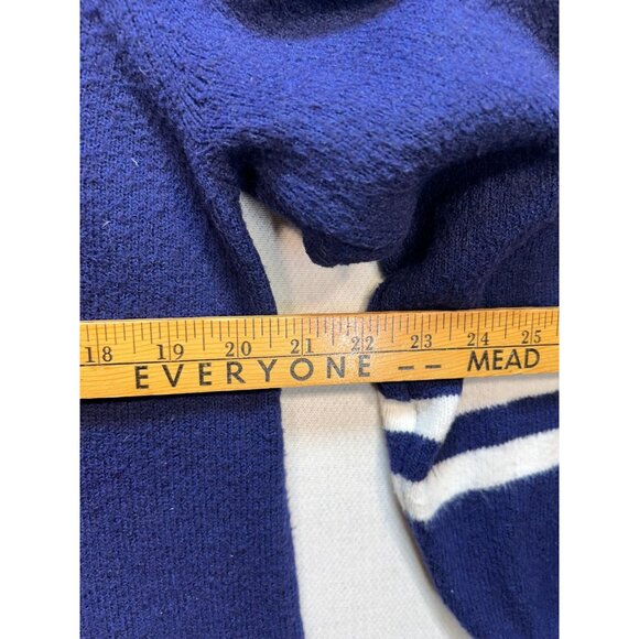 Victorias Secret Pink Womens Pullover Sweater Knit Stretch Sz L Blue - Picture 11 of 13